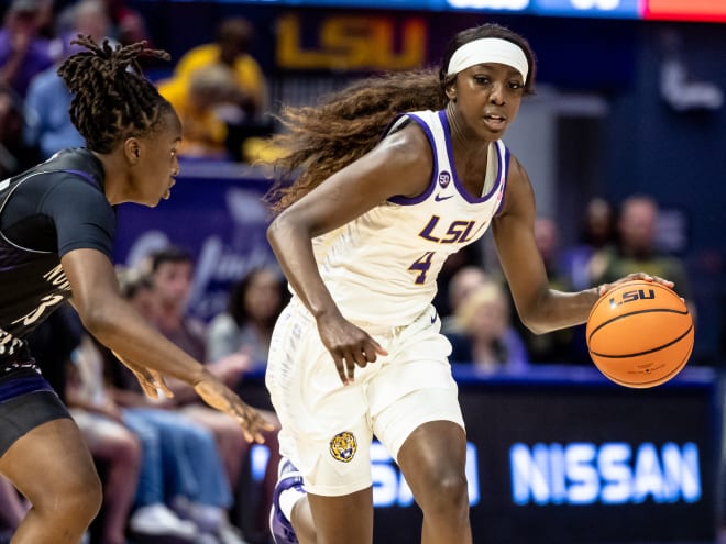 Observations from LSU WBB's 117-44 win over Charleston Southern