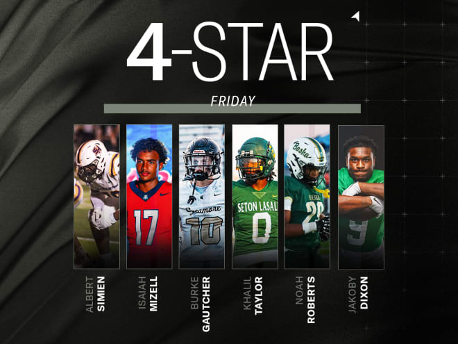 Four-Star Friday: Six more prospects join elite ranks