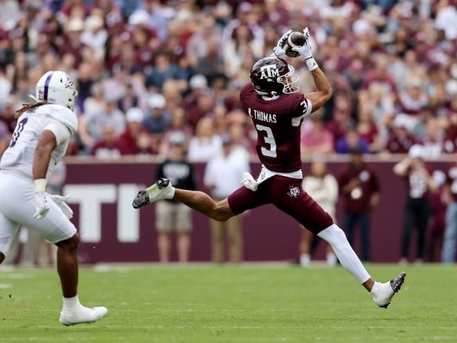 Georgia lands former Texas A&M WR Noah Thomas Georgia lands former Texas A&M WR Noah Thomas