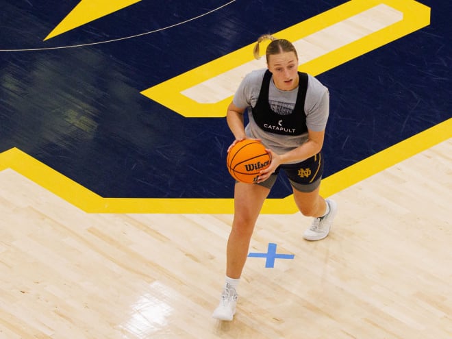 New Notre Dame F Liza Karlen quietly, decisively going about her big dreams