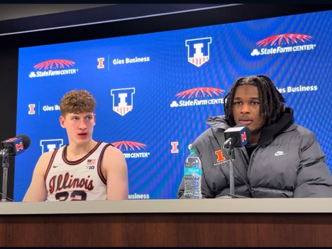 Watch:  Illini post game press conference vs. Northwestern