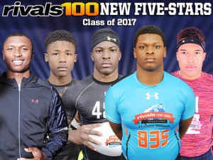 Rivals100 Update: Five new five-stars, movement in top 10