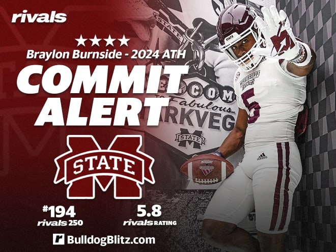 Rivals250 athlete Braylon Burnside stays home, commits to Mississippi State