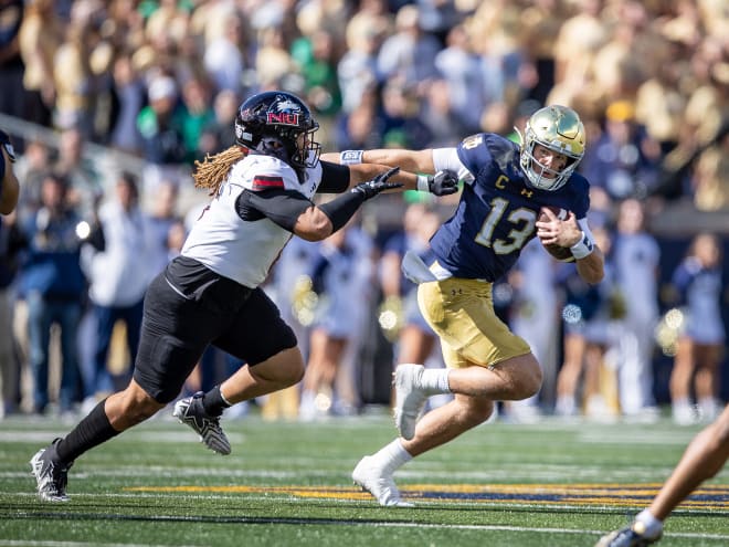 Film Analysis: What went wrong for Notre Dame's offense against NIU