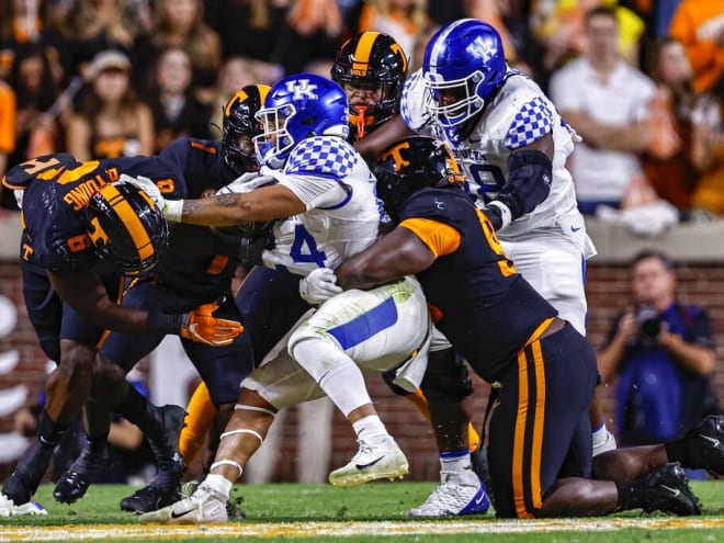 Tennessee-Kentucky set for primetime kickoff, TV network to be determined