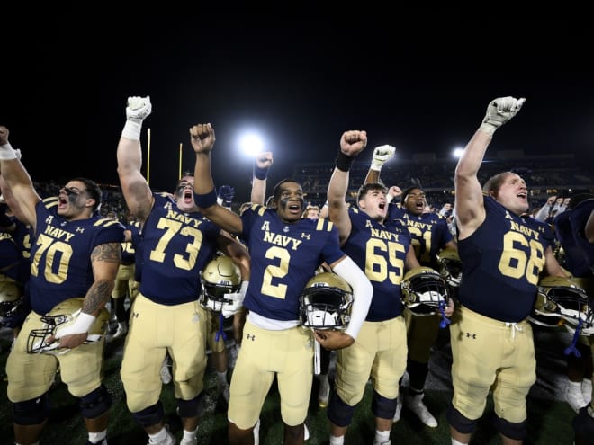 Navy up one spot in the AP Top 25