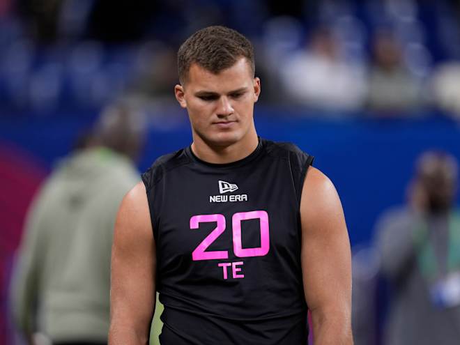 Mason Taylor and Zy Alexander took the field at NFL Combine on Friday