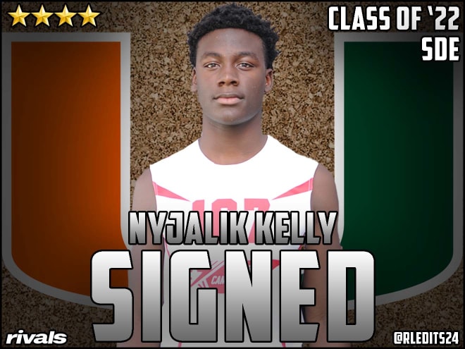 Commitment Breakdown: Rivals100 DE Nyjalik Kelly to Miami