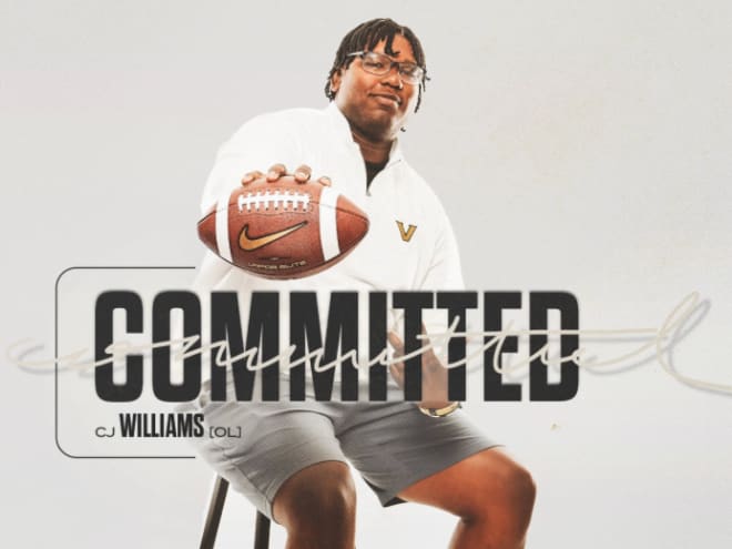 Three-star OL CJ Williams the latest commitment for Vanderbilt