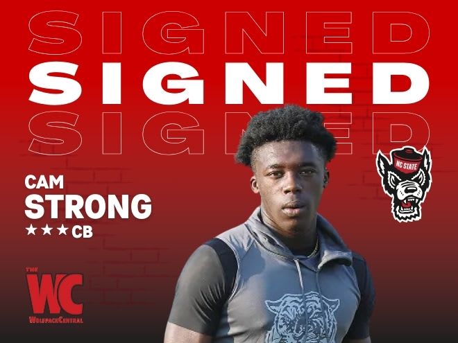 Letter of intent No. 13: Cornerback Cam Strong