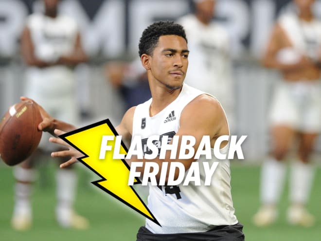 Flashback Friday: Alabama QB Bryce Young