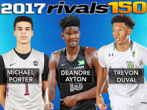 Ayton, Porter remain atop updated 2017 Rivals150