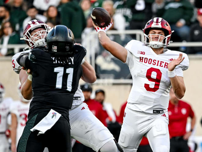 Kurtis Rourke's 'execution, zip, accuracy' on display in IU's win over MSU