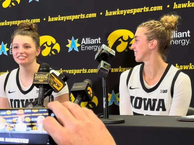 WATCH: Iowa WBB Postgame Press Conference