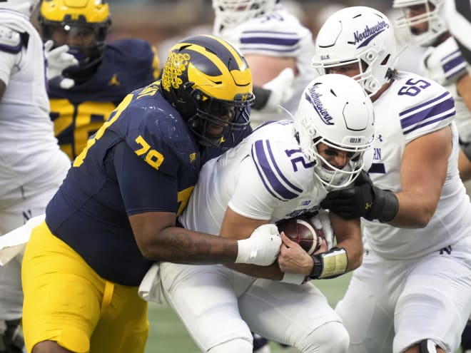 Michigan blows out inept Northwestern, 50-6