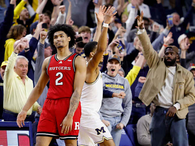 Rutgers Basketball loses at the buzzer to No. 15 Michigan 84-82