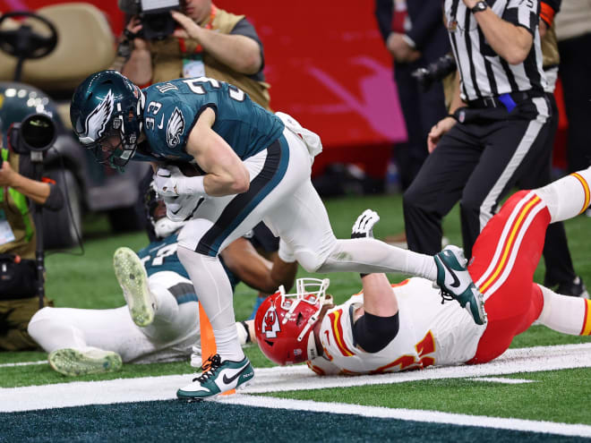 WATCH: Cooper DeJean Super Bowl Pick-Six