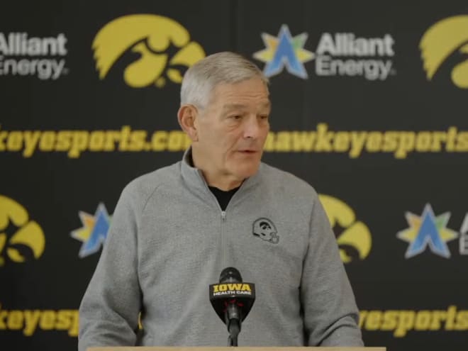 WATCH: Kirk Ferentz Talks Bowl Prep, Transfer Portal