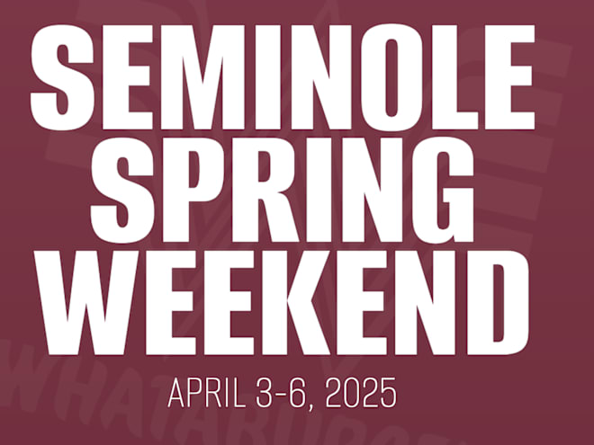 Seminole Spring Weekend set for April 3-6