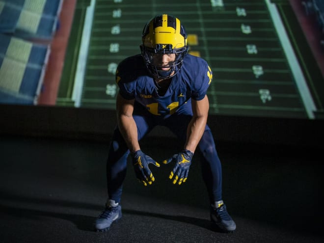 Michigan's S&C program stands out to 2024 ATH Michael Boganowski on visit
