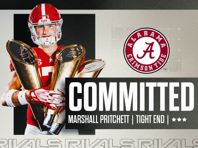 Three-star TE Marshall Pritchett flips commitment to Alabama