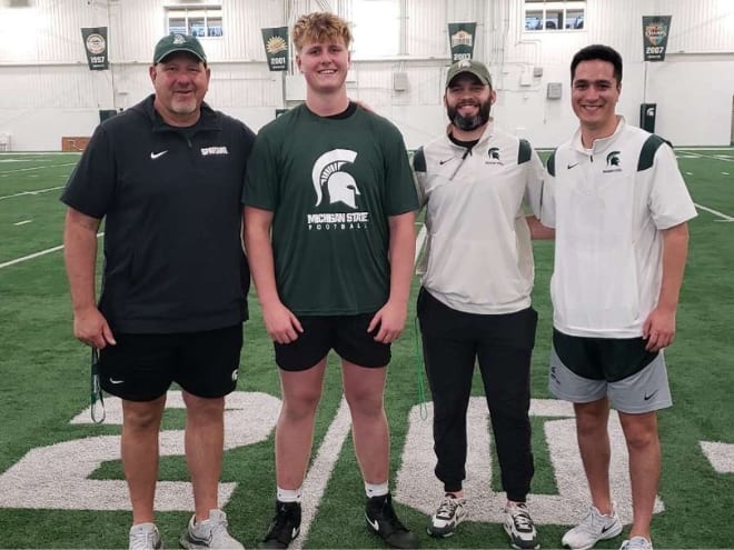 2027 OL Kellen Wymer earns Michigan State offer after camp performance