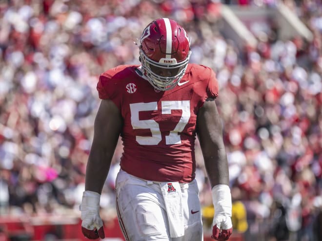 Alabama starting OT Elijah Pritchett intends to enter the transfer portal