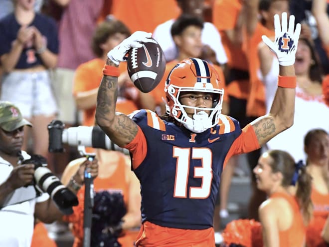 Illini wide receiver corps emerges as one of Big Ten's best