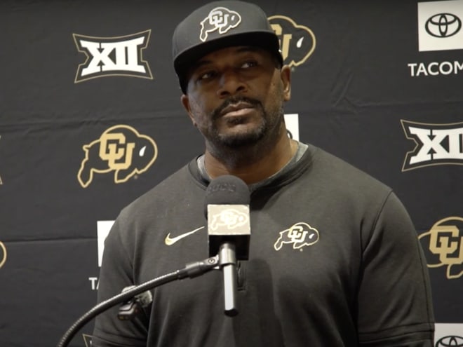 WATCH: LB coach Andre' Hart and Colorado players talk Texas Tech