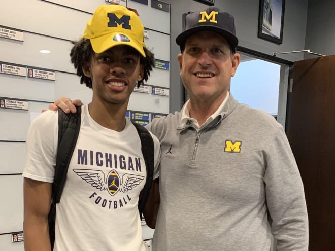 In-State WR Andrel Anthony Commits To Michigan Over Michigan State