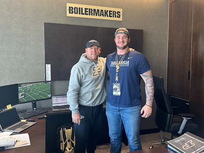 Purdue "on top" of 2026 three-star OL Cody Taylor's recruitment after visit