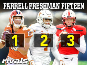 Farrell Freshman 15: Counting down Nos. 1-3