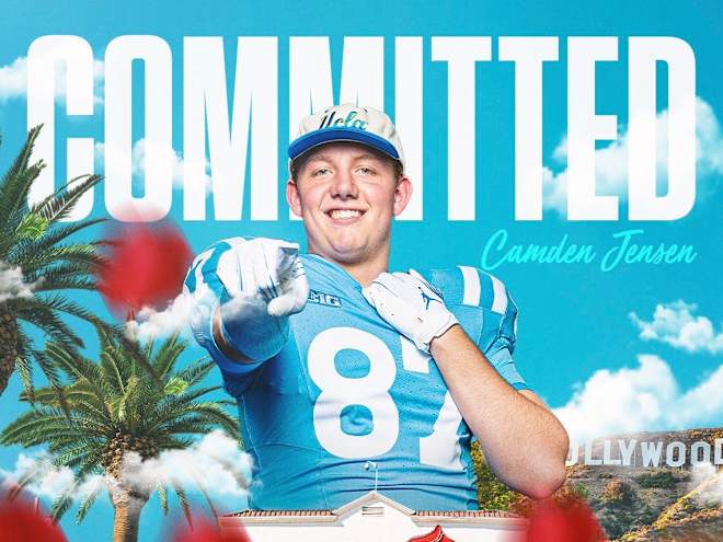 TE Camden Jensen announces commitment to UCLA after official visit