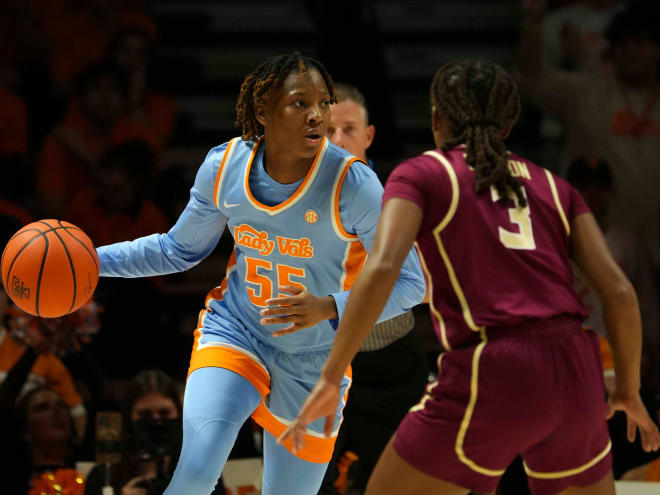 Lady Vols pass first test under Kim Caldwell, down Florida State at home