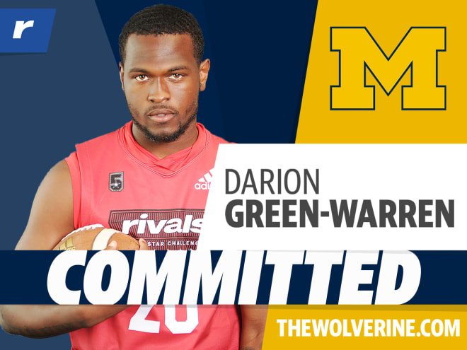 Michigan goes west again to land Darion Green-Warren