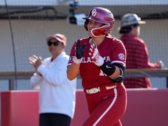 Softball: Sooners outlast Bowling Green, rout Abilene Christian