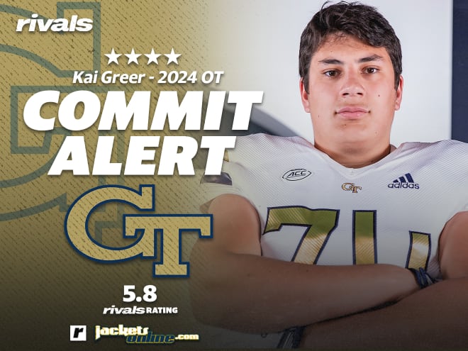 Georgia Tech adds a commitment from four-star OL Kai Greer
