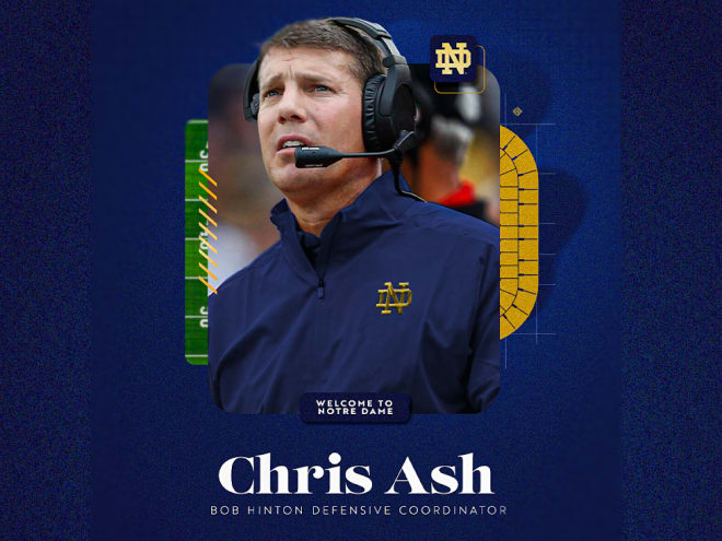 Notre Dame makes it official as Chris Ash is set to lead the Irish defense