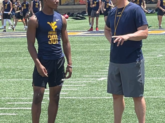 2024 DB Woods has positive camp experience at West Virginia