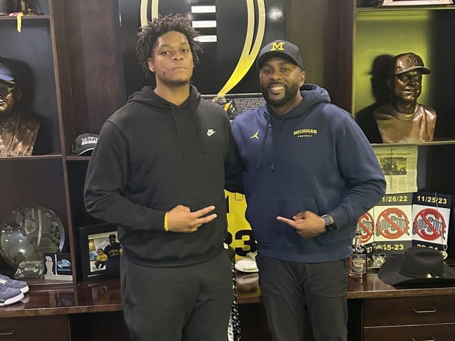 2025 four-star DL Christian Ingram enjoys Michigan official visit