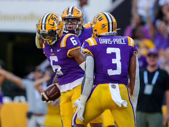 LSU rolls Central Michigan, 49-21, on encouraging night of firsts