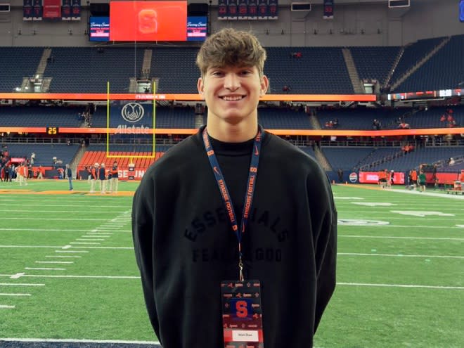 2026 QB Adam Shaw says his Syracuse visit was 'amazing'