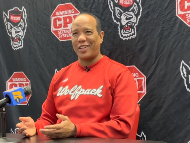 Video: NC State coach Kevin Keatts, senior Dontrez Styles face UNC