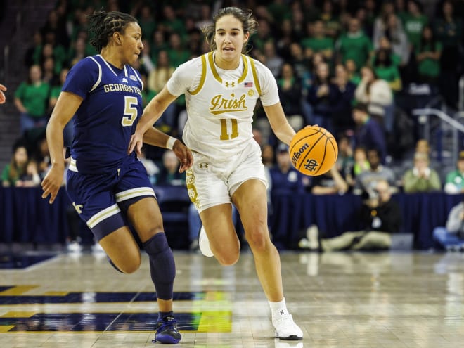 Notre Dame WBB flashes 'Final Four' form in win over No. 17 Georgia Tech