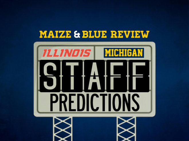 Staff Predictions: Michigan at Illinois