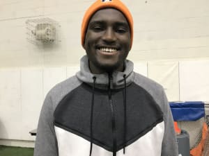 Future Illini MJ Rivers visits for spring scrimmage