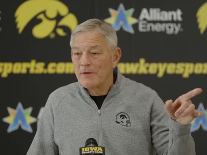 Kirk Ferentz Talks Hank Brown, Brendan Sullivan, Iowa QB Situation