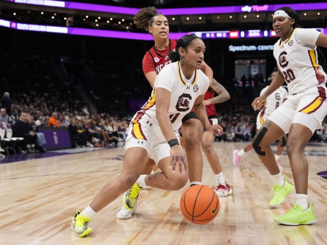 South Carolina WBB finds 'hot hand' against NC State, pulls away 71-57