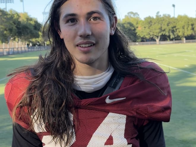 Stanford WR Tiger Bachmeier is ready for TCU