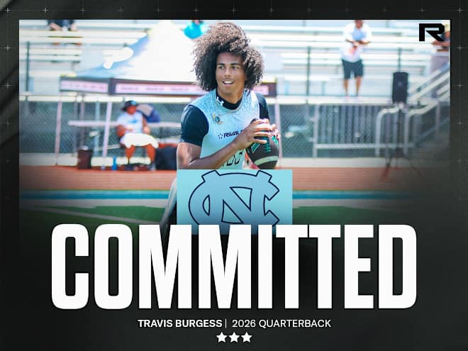 North Carolina reels in commitment from touted 2026 QB Travis Burgess